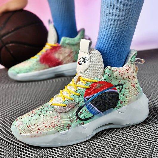 Zapatillas de Baloncesto Altas Luminosas - Image 10