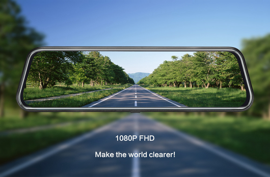 Espejo Retrovisor con Cámara Dashcam Dual Frontal y Trasera - Image 34