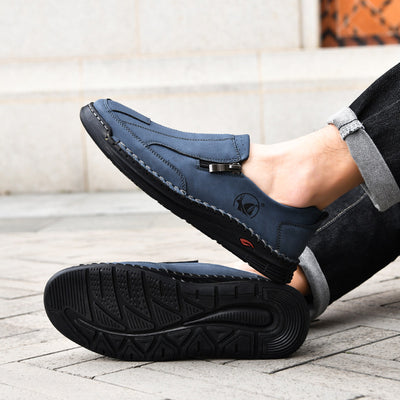 Zapatos Casuales de Cuero con Cordones para Hombre - Estilo Outdoor - Image 23