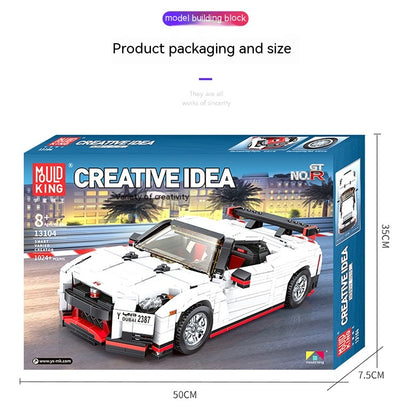Auto de Carreras GTR 911 Sports para Armar - Juguete DIY Educativo Infantil - Image 17