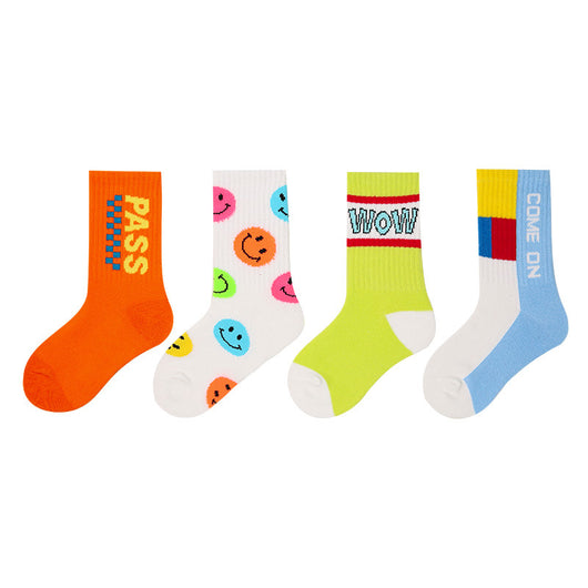 Calcetines Tubo Hip-Hop con Ilustraciones Animales para Niños y Niñas - Image 38