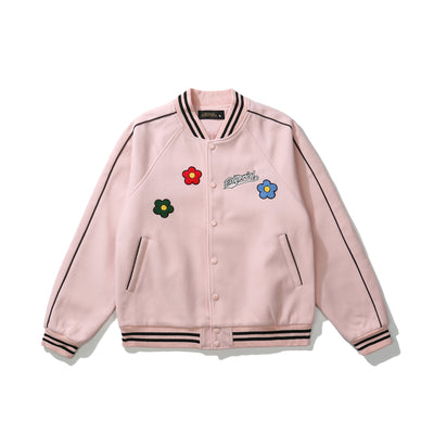 Chaqueta Casual Hombre con Parches Bordados - Estilo Relajado y Versátil - Image 5
