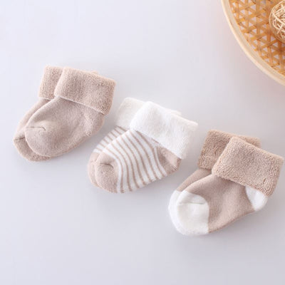 Calcetines para Bebé Recién Nacido Talla Extra Pequeña - Niña Otoño