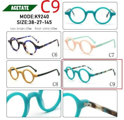 Gafas Retro Anti Luz Azul con Marco de Acetato - Image 7