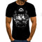 Camisetas Estampadas 3D Calavera Horror - Manga Corta Unisex