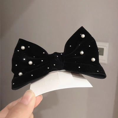 Pasador de Cabello Infantil con Moño de Perlas 3D - Colección Primavera Verano - Image 17