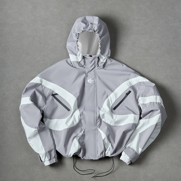 Chaqueta Hombre Diseño Patchwork Moderno