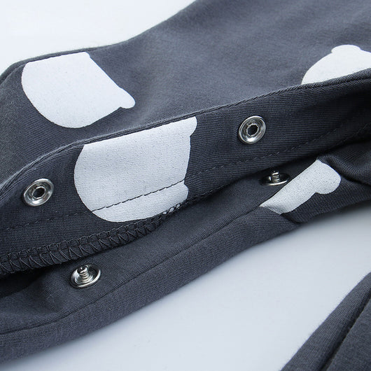 Mameluco de Algodón Estampado para Bebé Primavera Otoño - Image 10