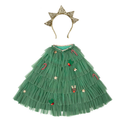 Capa Disfraz Árbol de Navidad para Niños - Traje de Presentación Festivo - Image 5