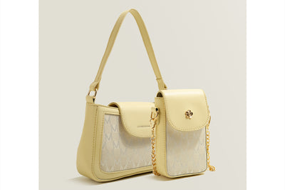 Bolsa Cuadrada Axilas Minimalista de Un Hombro - Image 17