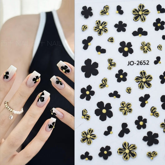 Adhesivos de Uñas 5D con Relieve Estéreo - Ornamentos Decorativos - Image 8