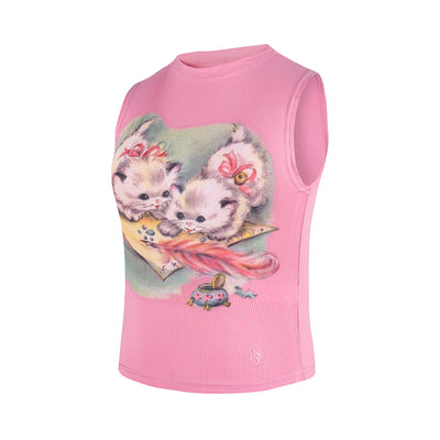 Playera para Gato con Estampado de Tinta Blanca sin Pegamento - Tres Colores - Image 12