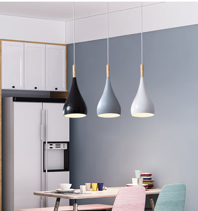 Lámpara de Techo Nórdica de Tres Brazos para Comedor - Diseño Minimalista Moderno - Image 29