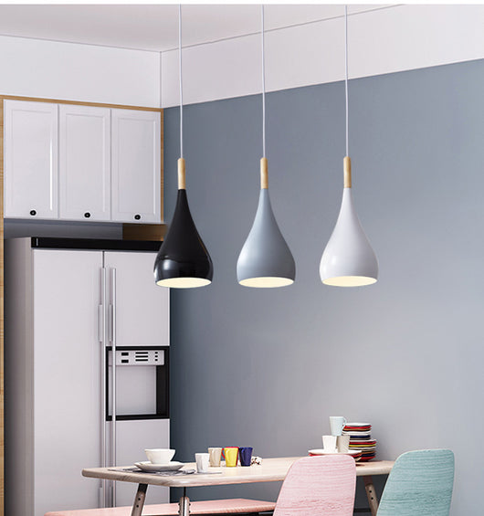 Lámpara de Techo Nórdica de Tres Brazos para Comedor - Diseño Minimalista Moderno - Image 29