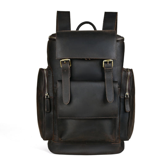 Mochila de Cuero Crazy Horse para Hombre - Piel de Res Premium - Image 7