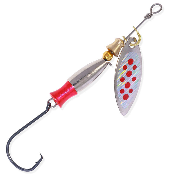 Señuelo Giratorio con Lentejuelas Metálicas para Pesca de Lucio y Carpa