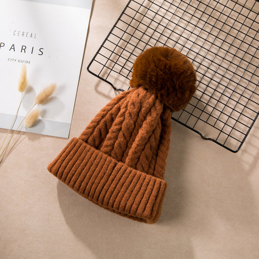 Gorro Invierno Mujer Lana Estilo Coreano Trendy - Image 9