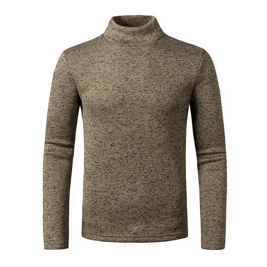 Suéter de Cuello Alto para Hombre Estilo Europeo - Calidez Premium - Image 2