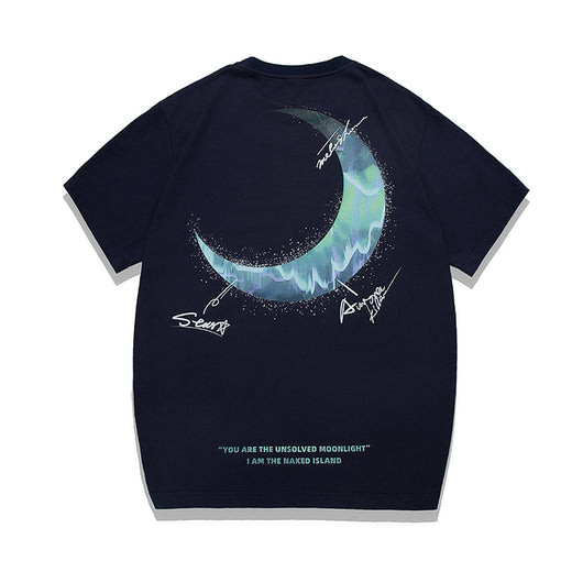 Camiseta Manga Corta Moon Series para Hombre - Image 5