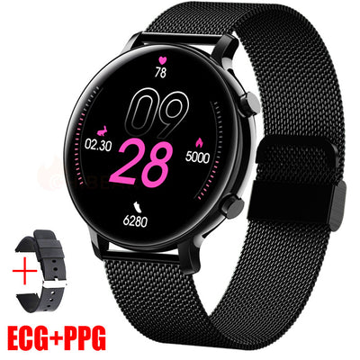 Reloj Inteligente Empresarial con Llamadas Bluetooth y Correa de Acero Inoxidable - Image 5