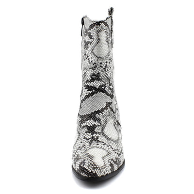 Botas para Mujer con Estampado de Serpiente - Image 10