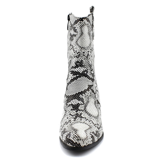 Botas para Mujer con Estampado de Serpiente - Image 10