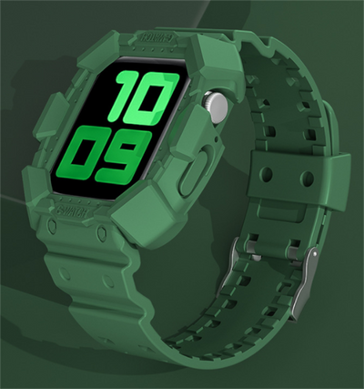Reloj Inteligente con Correa de Armadura de Silicona - Image 5
