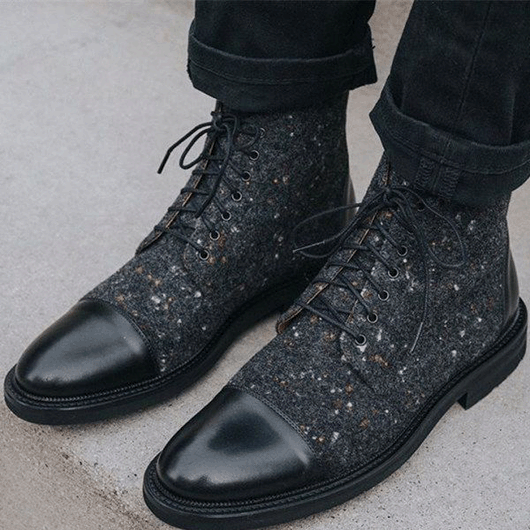 Botas Martin Casuales con Bloques de Color - Tallas 38-48 - Image 9