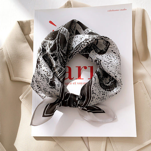 Pañuelo de Seda para Mujer - Accesorio de Moda Versátil - Image 4