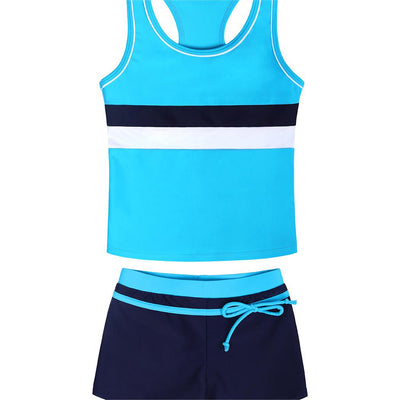 Traje de Baño Deportivo para Niñas con Protector de Pecho - Image 6