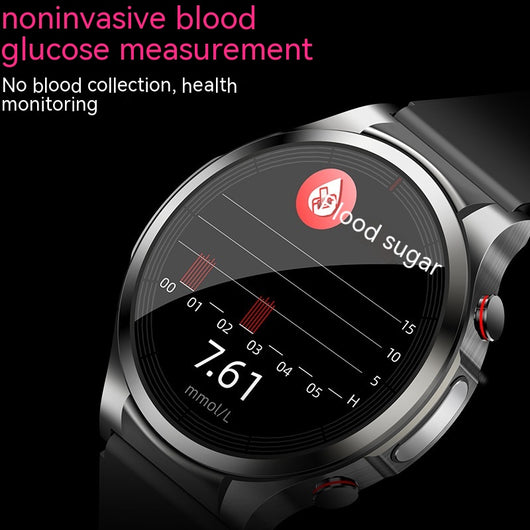 Reloj Inteligente Multifunción con Monitor de Glucosa, ECG y Presión Arterial - Image 5