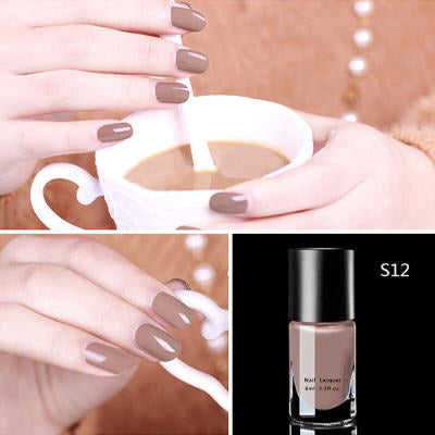 Esmalte de Uñas Ouyafei Secado Rápido, Larga Duración y Pelable con Brillos - Image 11