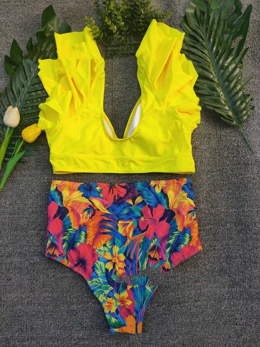 Bikini Estampado Dividido Sexy para Mujeres - Image 13