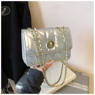 Bolso Mensajero de Cadena para Mujer - Elegancia Casual y Funcional - Image 32