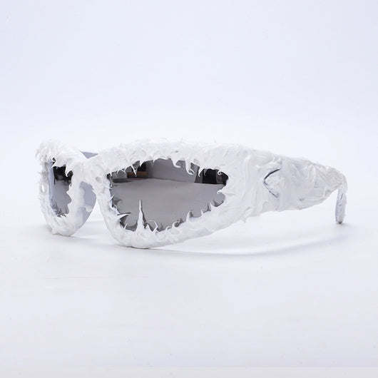 Gafas de Sol Cat Eye Punk con Estilo Unisex - Protección UV y Personalidad - Image 11