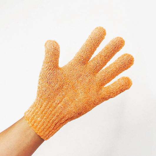 Guantes de Baño Exfoliantes de Cinco Dedos en Colores Vivos - Image 12