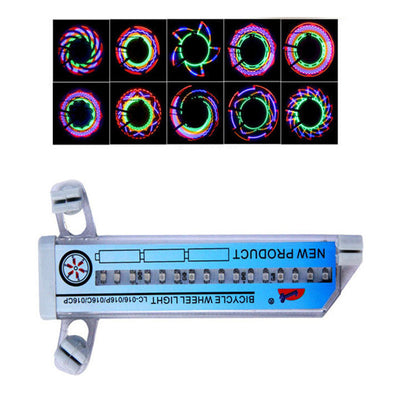 Luces LED Multicolores para Bicicleta - Iluminación de Radios para Montaña - Image 9