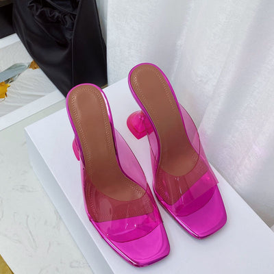 Sandalias Stiletto de Cristal para Mujer - Tacones Altos Elegantes - Image 9