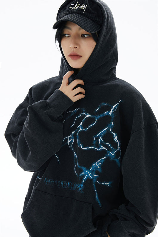 Sudadera Hoodie Oversize Estilo Hip Hop Americana para Hombre - Image 9