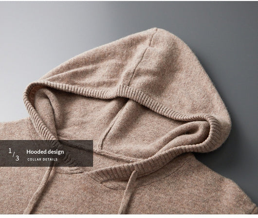 Sudadera Hoodie de Cashmere para Hombre - Diseño Oversize Otoño Invierno - Image 19