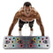 Tabla de Flexiones Plegable Multifuncional con Bandas de Resistencia