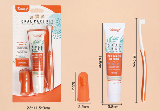 Kit de Limpieza Dental para Mascotas con Cepillo de Moda - Image 10