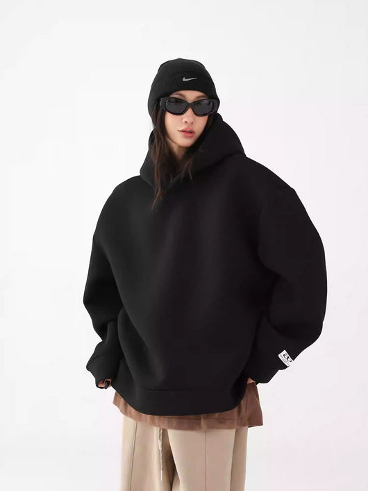Sudadera Holgada con Capucha y Capas de Aire Aislante - Estilo Urbano - Image 2