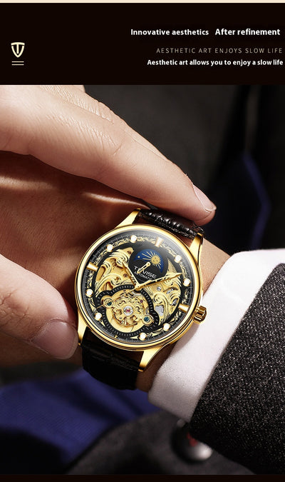 Reloj Automático de Negocios y Ocio Resistente al Agua para Hombre - Image 14
