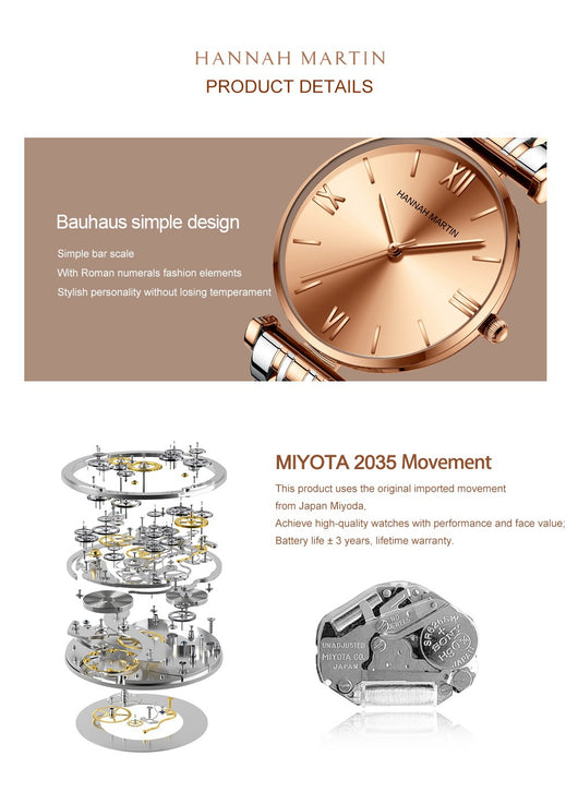 Reloj de Acero Inoxidable para Mujer - Diseño Minimalista - Image 12