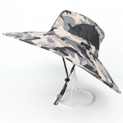 Gorro Camuflado Protector Solar Transpirable para Pesca y Aventura - Image 14