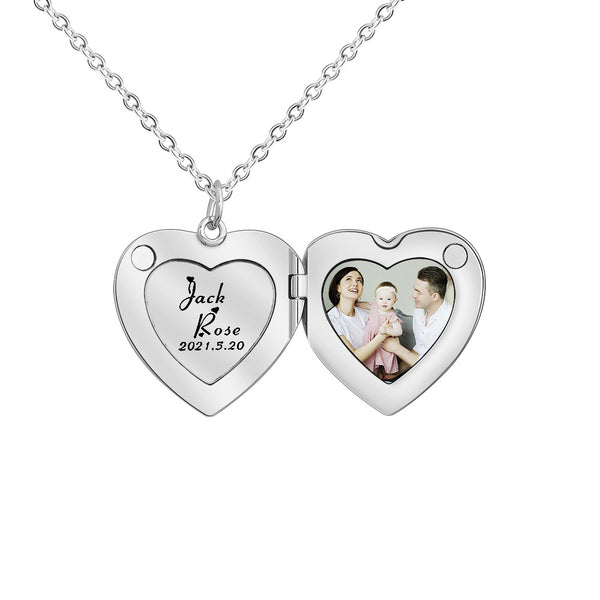 Collar Grande de Corazón Amor Minimalista Europeo Americano para Mujer - Image 4