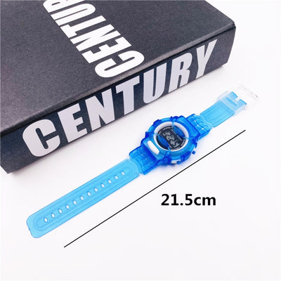 Reloj Electrónico Infantil de Gelatina con Diseño Cartoon Multicolor - Image 14