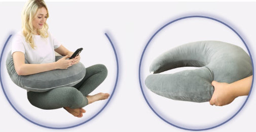 Almohada de Embarazo en Forma de U - Soporte Integral para Gestación y Lactancia - Image 10