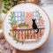 Kit Completo de Bordado - Paisaje Felino